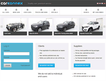 Tablet Screenshot of carconnex.be